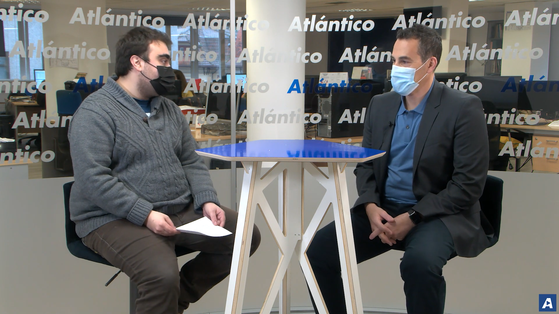 Entrevista a Miguel Correa en Atl&#225;ntico TV