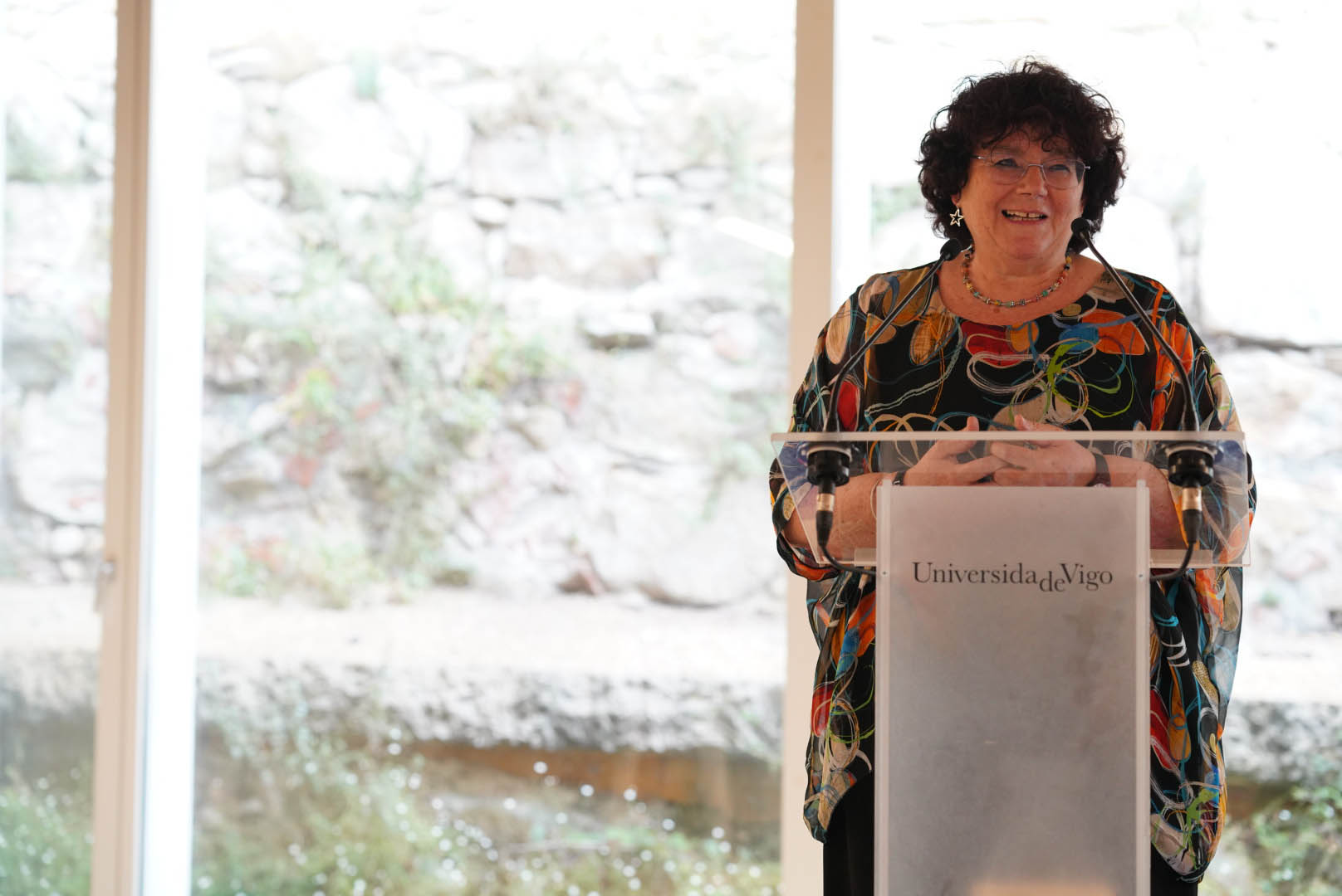 África González, premio Alumni-UVigo Honorífico