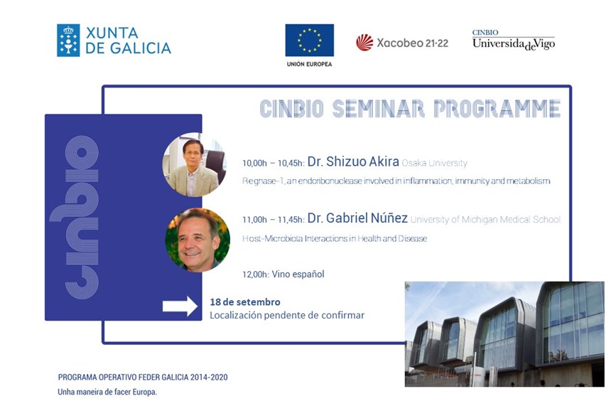 Dr. Shizuo Akira & Dr. Gabriel Núñez - CINBIO Seminar Programme