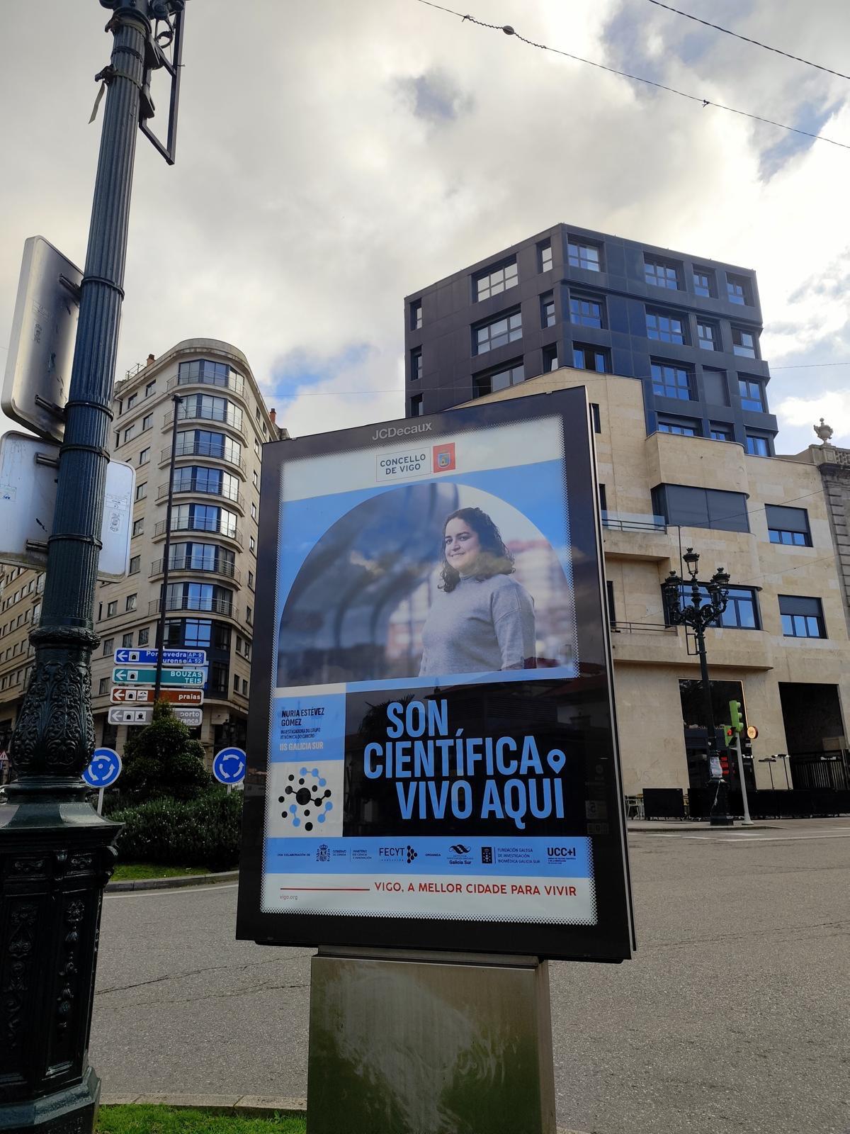 Investigadoras do CINBIO forman parte na da campaña 'Son Científica. Vivo aquí' promovida polo IIS Galicia Sur