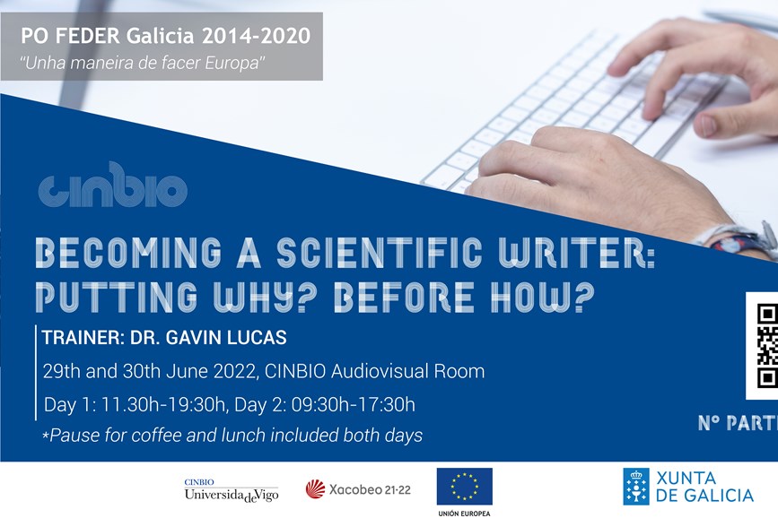 TRAINING WORKSHOP - Becoming a Scientific Writer: Why? Putting why? Before How?