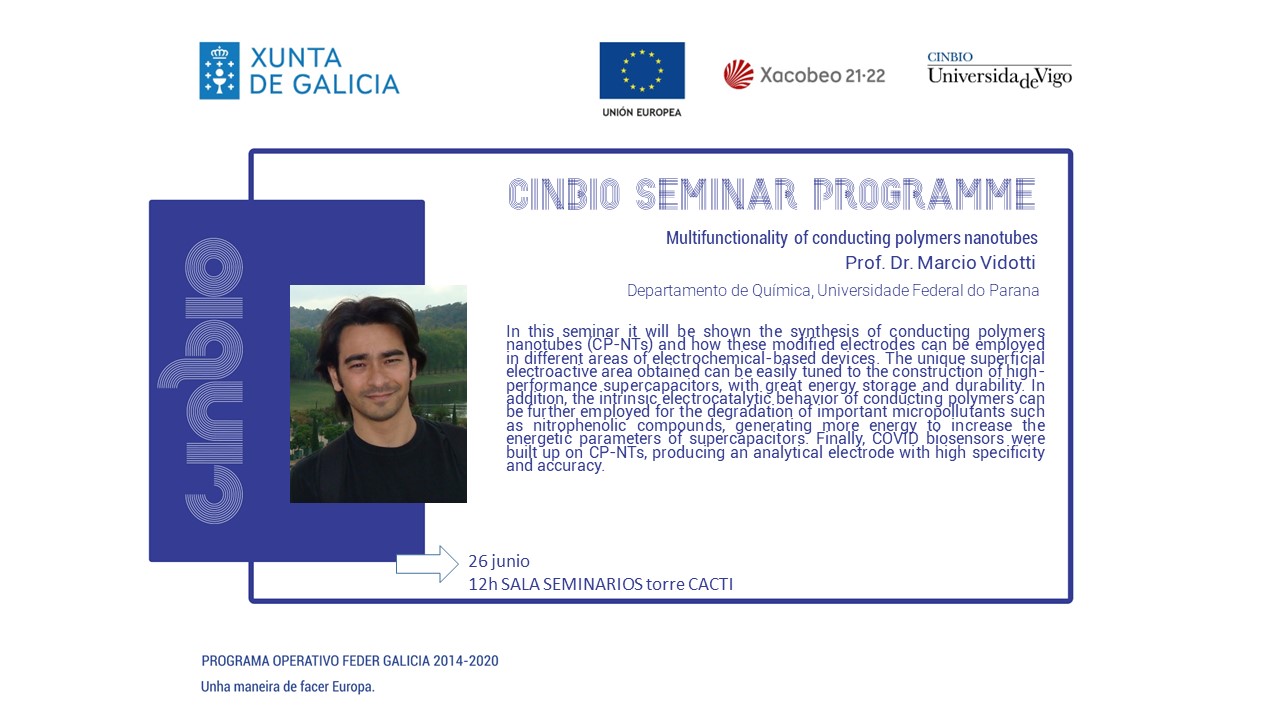 Marcio Vidotti - CINBIO Seminar Programme