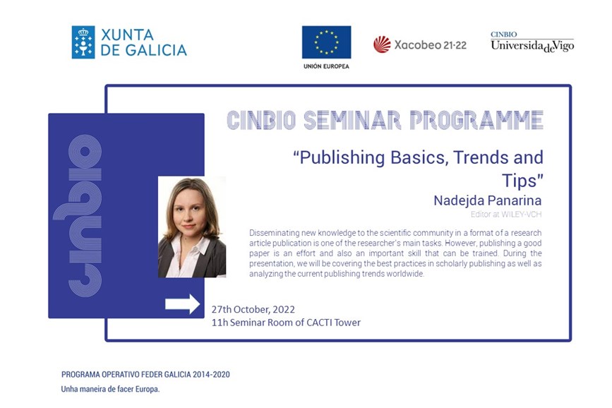 Nadejda Panarina - CINBIO Seminar Programme