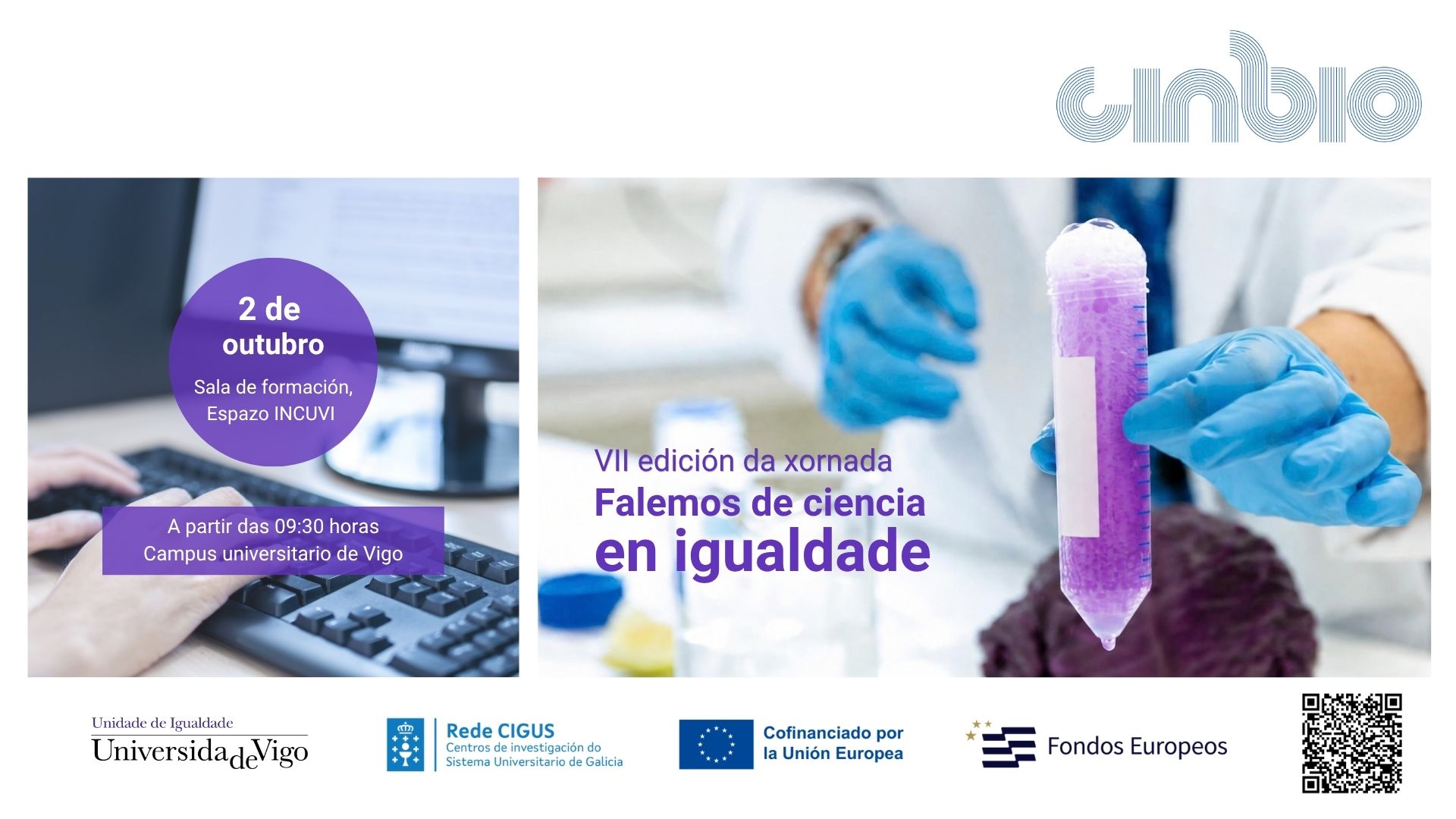 VII edición da xornada FALEMOS DE CIENCIA EN IGUALDADE
