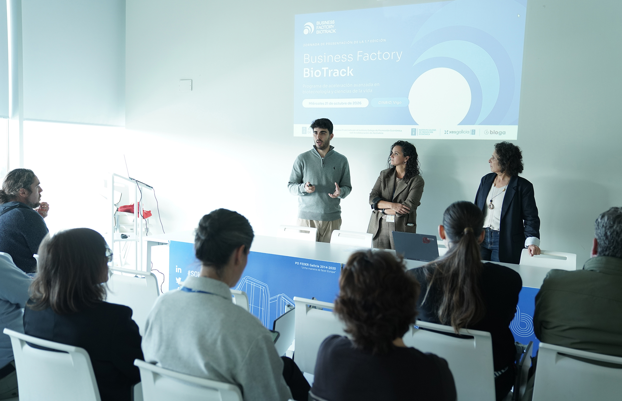 CINBIO acolle a presentación dun programa de aceleración avanzada en biotecnoloxía e ciencias da vida