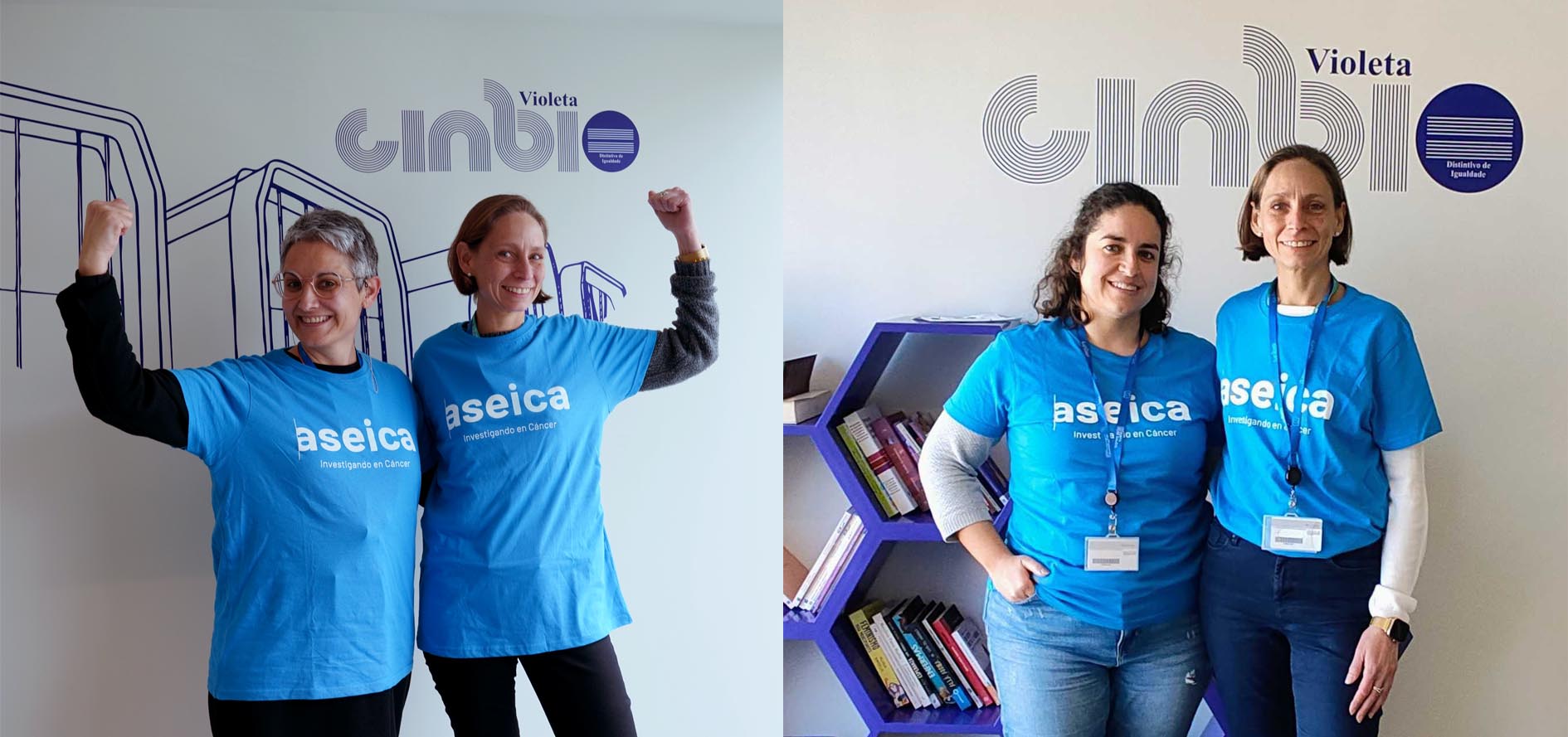 Científicas do CINBIO participan na cuarta edición de 'CONÓCELAS' de ASEICA