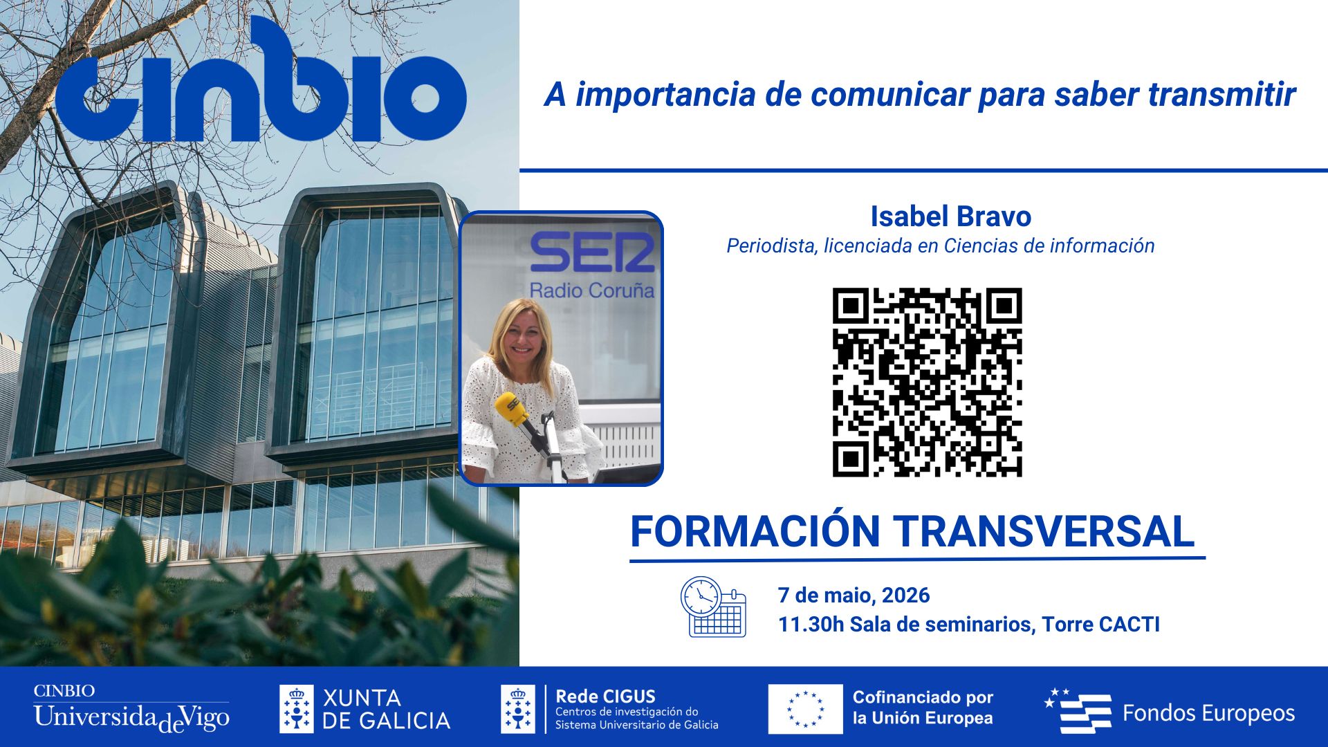 Formación en comunicación con Isabel Bravo