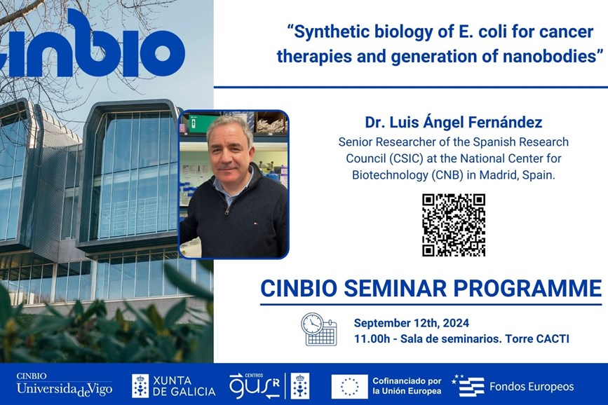 Dr. Luis Ángel Fernández - CINBIO Seminar Programme