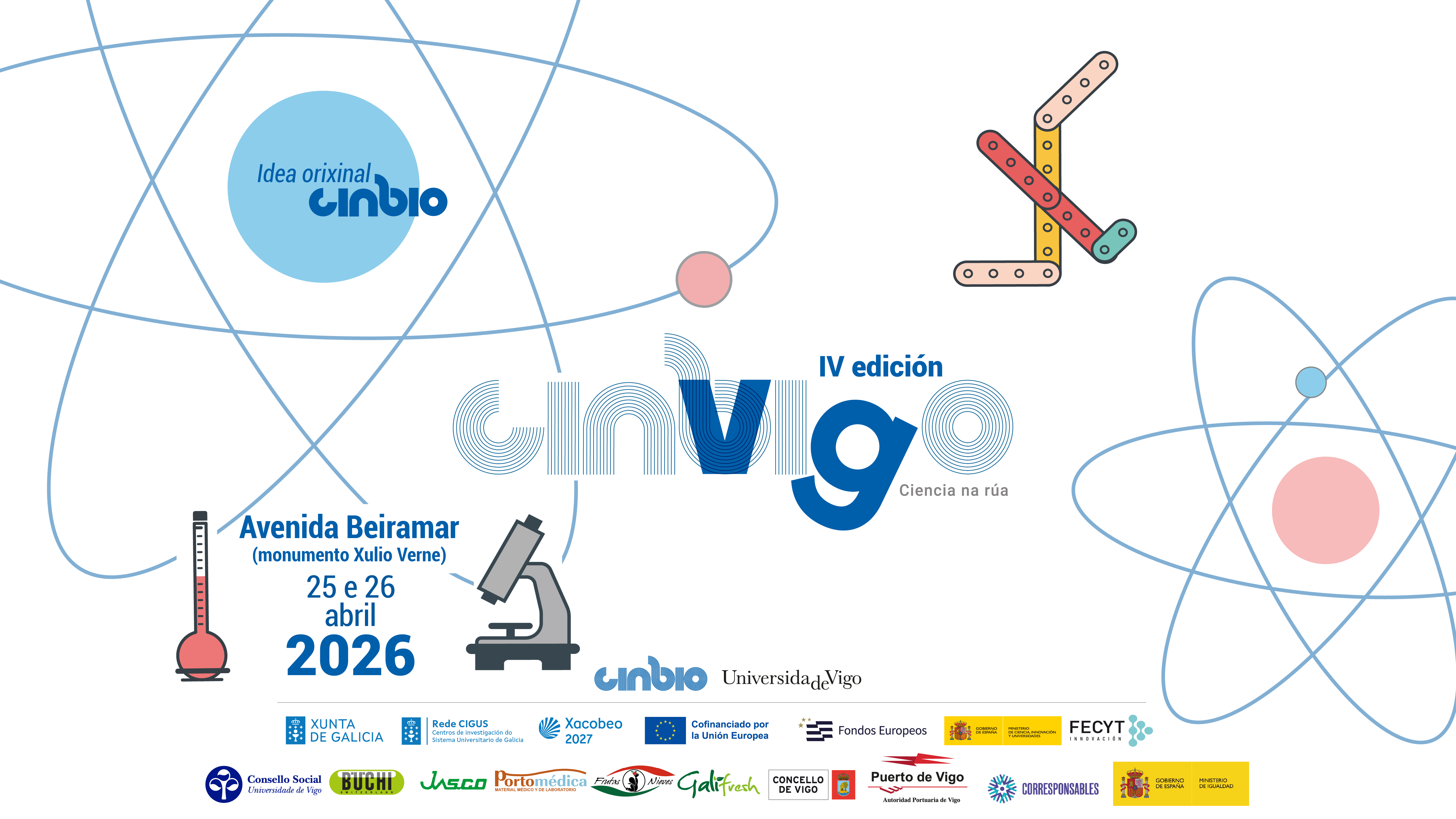 IV edición do festival científico "CinVigo. Ciencia na rúa"