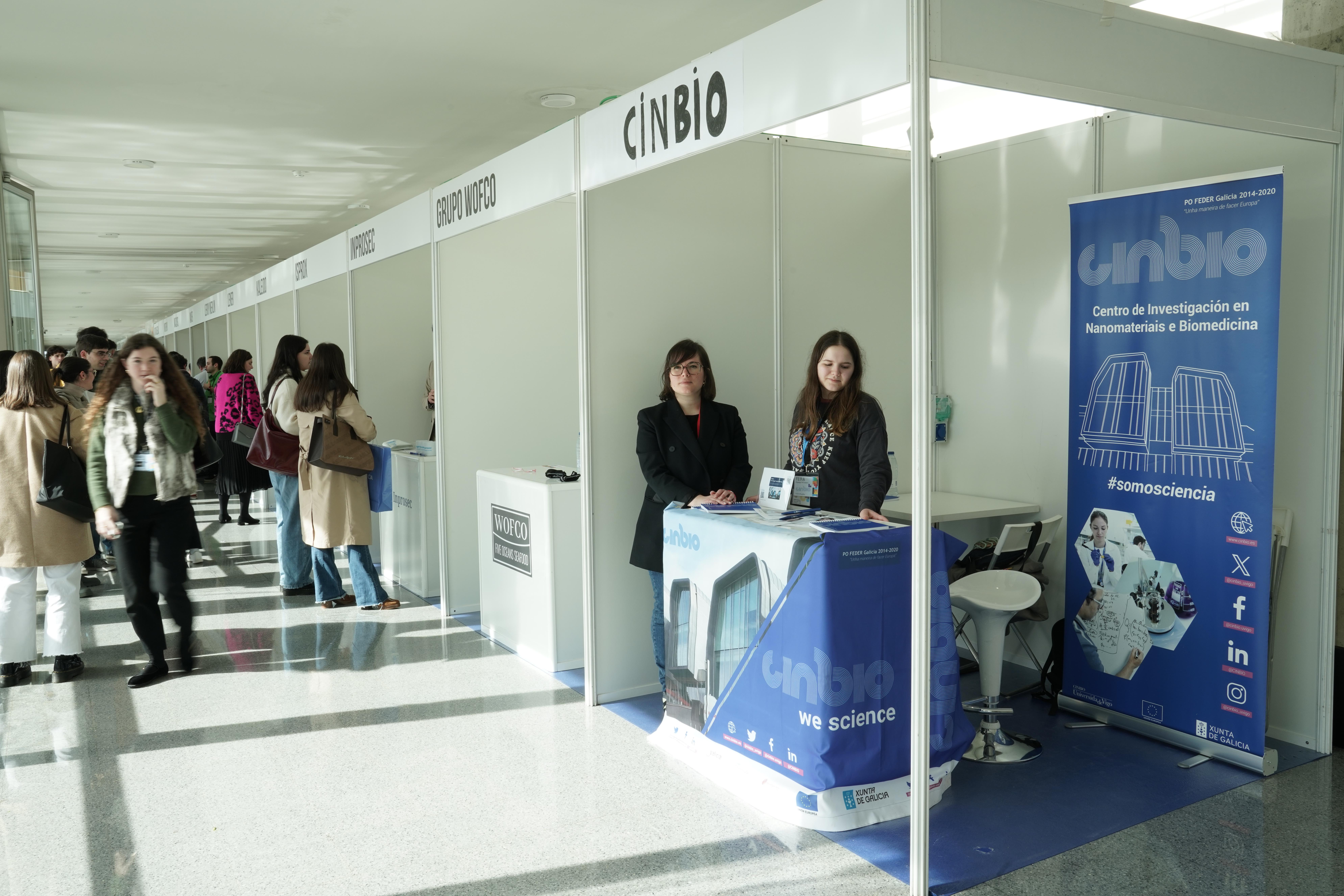 O CINBIO participa na feira Emprego InCampus