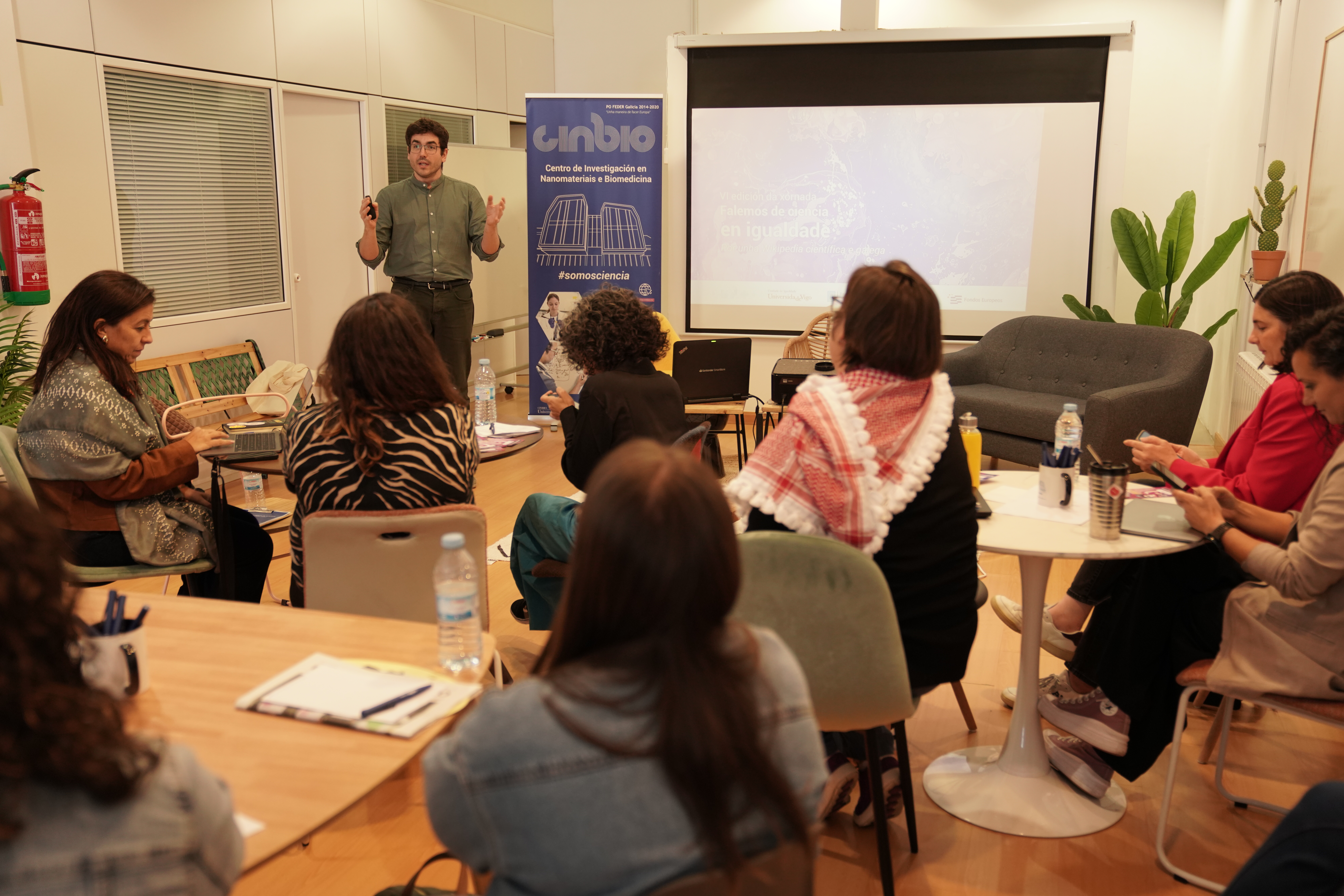 CINBIO promove a visibilidade das mulleres científicas galegas na Wikipedia