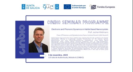 CANCELADO: Jochen Feldmann - CINBIO Seminar Programme