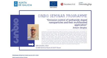 Artiom Skripka - CINBIO Seminar Programme
