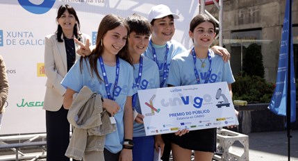 Participantes do proxecto gañador do premio popular de CinVigo 2025 visitarán o CINBIO