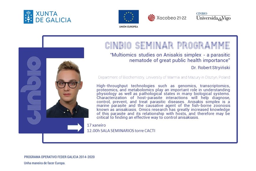 Robert Stryiński - CINBIO Seminar Programme
