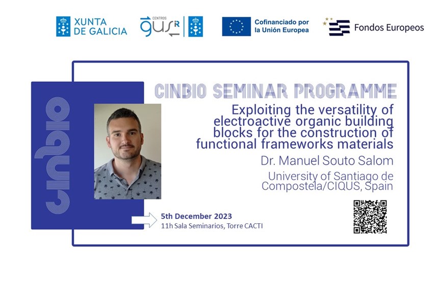 Manuel Souto Salom - CINBIO Seminar Programme