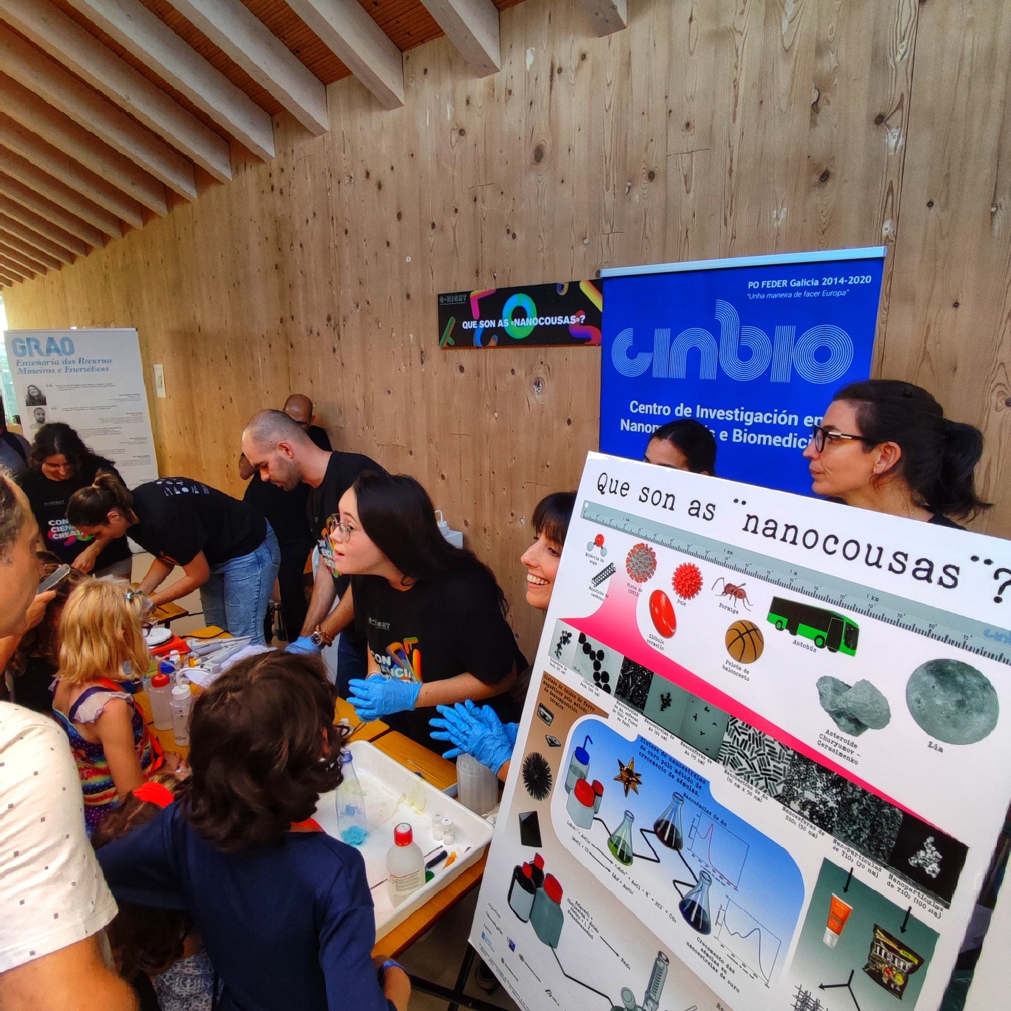 O CINBIO amosa a súa investigación ao público vigués durante a G-Night