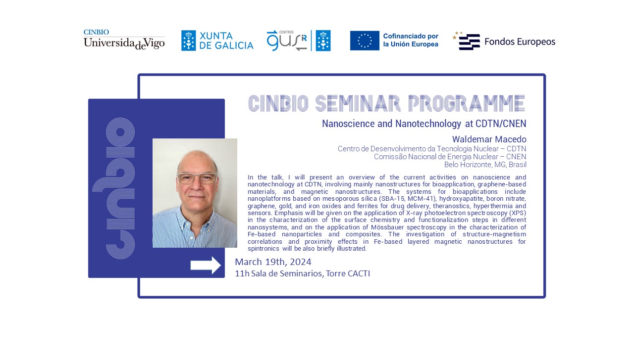 Waldemar Macedo - CINBIO Seminar Programme