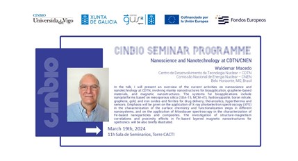 Waldemar Macedo - CINBIO Seminar Programme