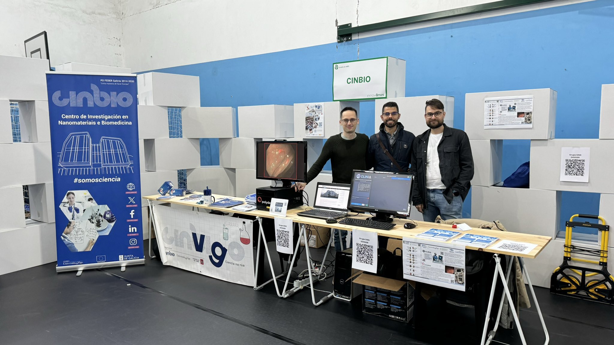 A labor de I+D+i do CINBIO chega ata InnovAmes