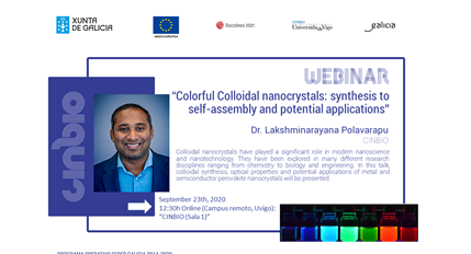 Nanocristais coloidais de colores: síntese para autoensamblado me aplicacións potenciais