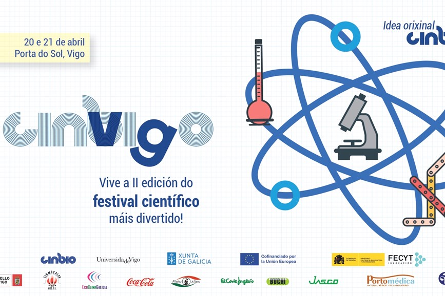 II edición do festival científico "CinVigo. Ciencia na rúa"