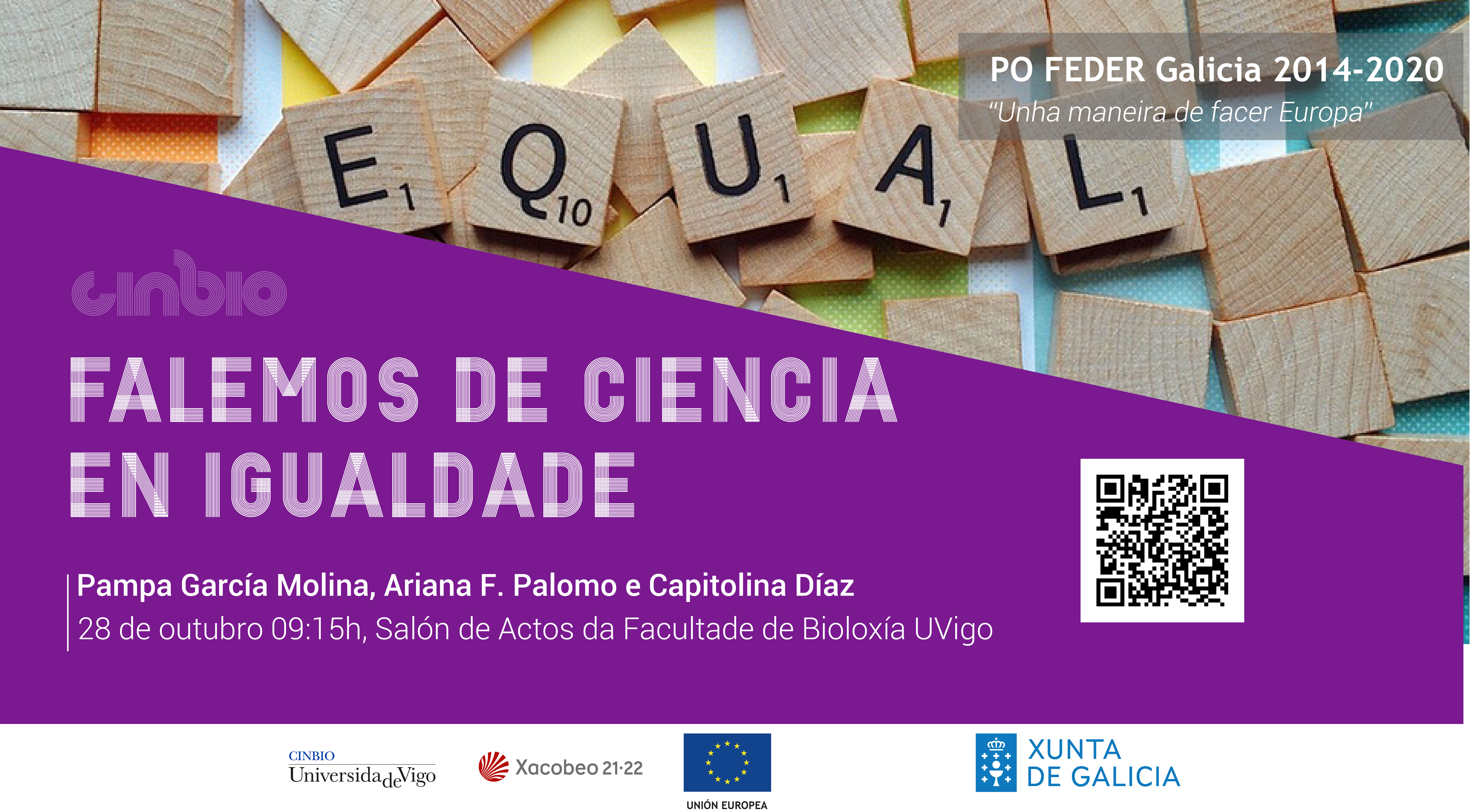 Falemos de ciencia en igualdade