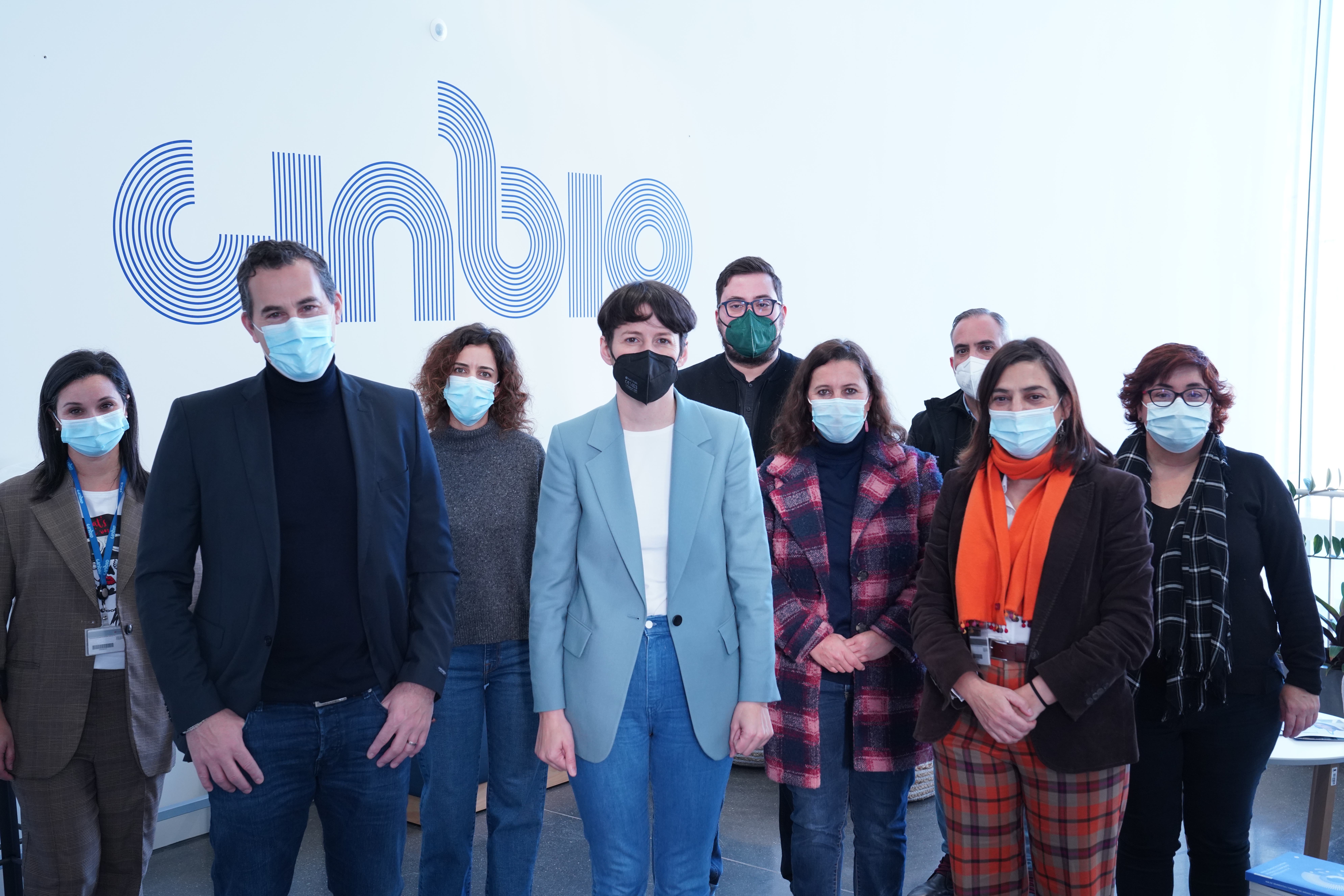 Visita da delegaci&#243;n do BNG liderada por Ana Pont&#243;n