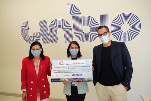 O Laboratorio de Enfermidades Raras recibe unha doazón da "Fundación Contra la Hipertensión Pulmonar"