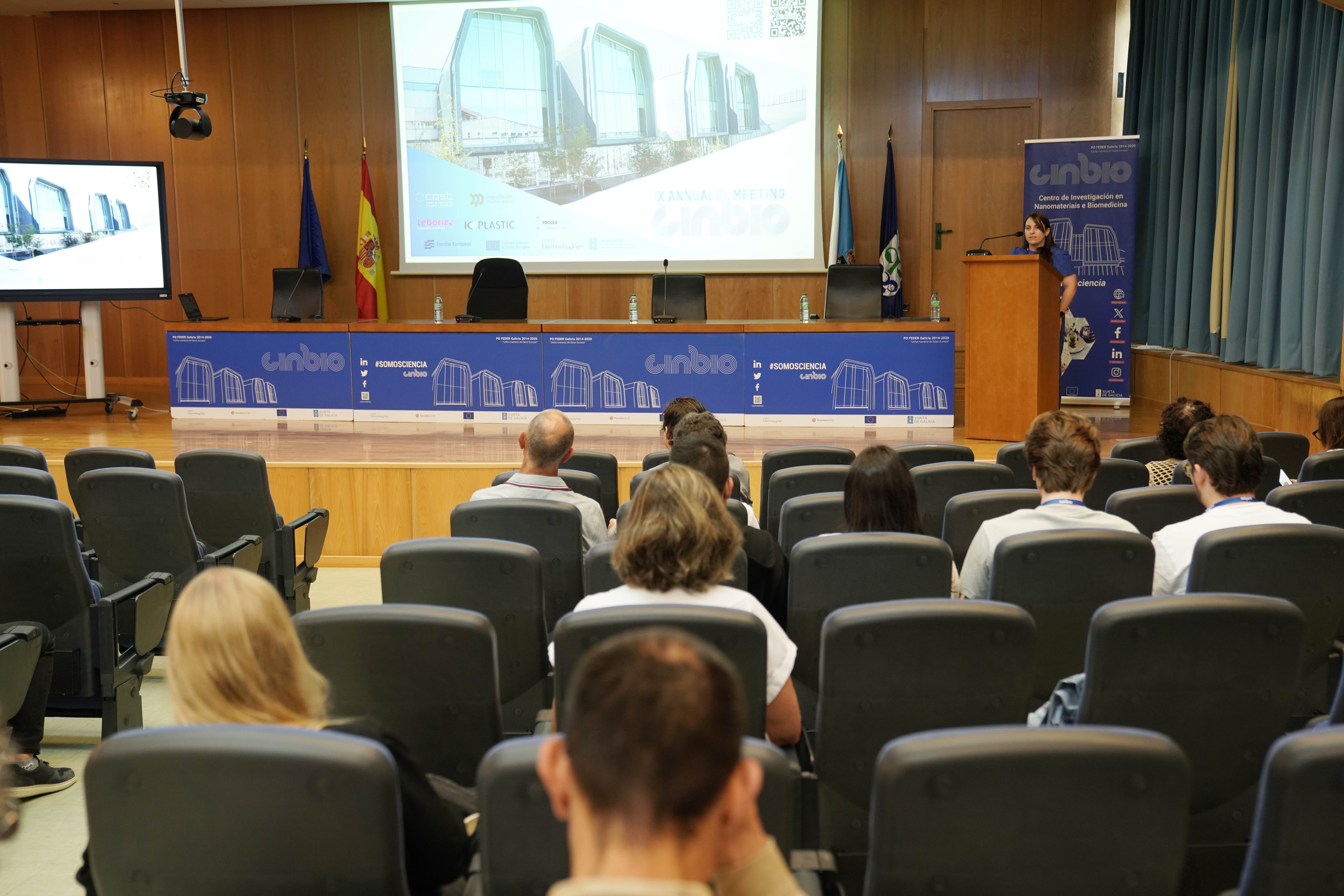 O IX Annual Meeting do CINBIO reúne en Vigo arredor de 200 investigadores para explorar os avances que están a transformar a biomedicina e a nanotecnoloxía