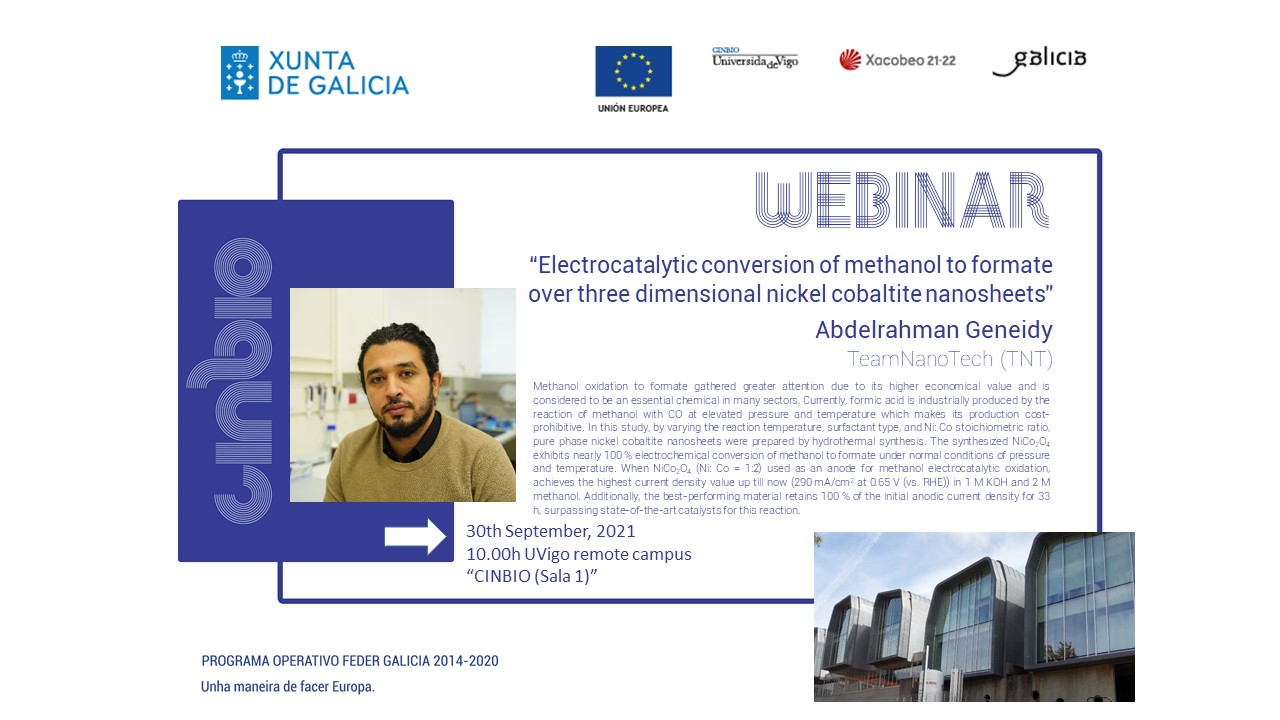 Electrocatalytic conversion of methanol to formate over three dimensional nickel cobaltite nanosheets