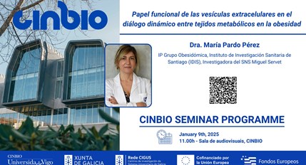 Dr. Maria Pardo - CINBIO Seminar Programme