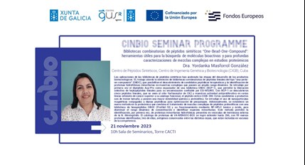 Yordanka Masforrol - CINBIO Seminar Programme