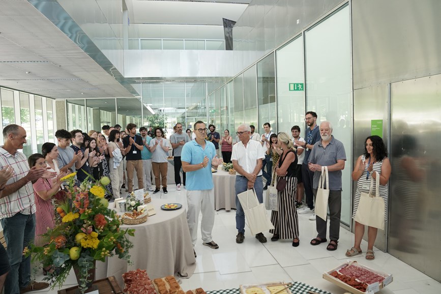 O CINBIO rende homenaxe a catro investigadores/as con motivo da súa xubilación