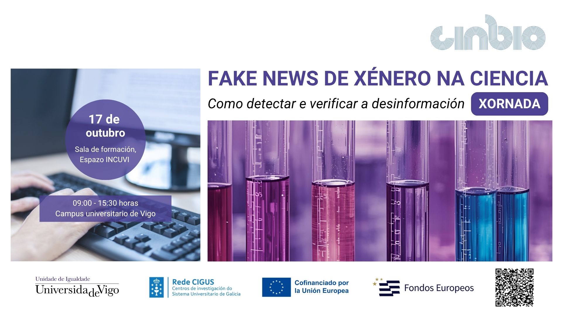 Xornada - FAKE NEWS DE XÉNERO NA CIENCIA: Como detectar e verificar a desinformación